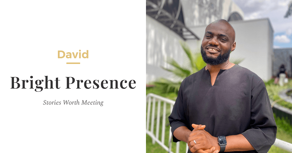 David｜He brings sunshine — and means it